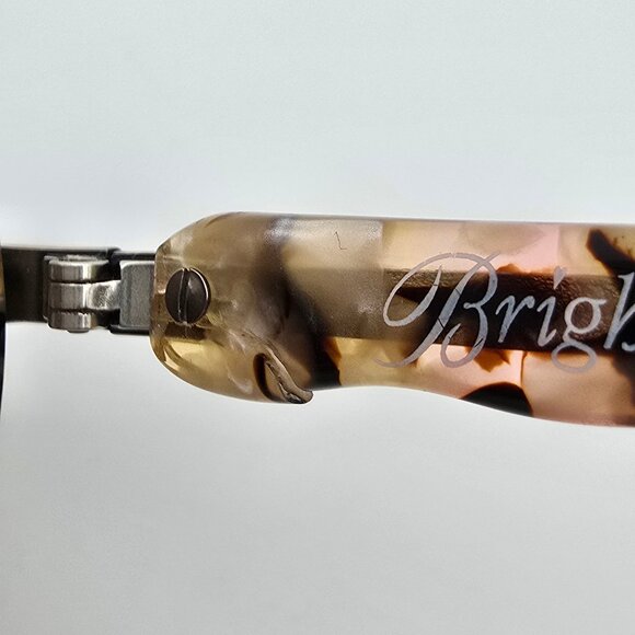 *SOLD*Brighton Romeo Juliet Silver Olive Pink Tortoise Frame Brown Lens Sunglass - Picture 9 of 16